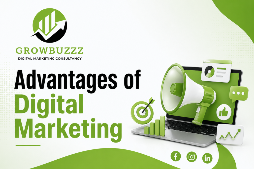 Advantages of Digital Marketing