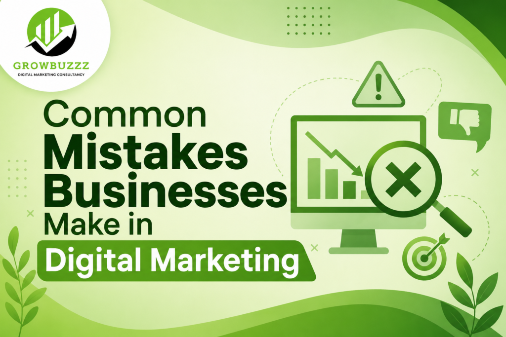 Common Mistakes Businesses Make in Digital Marketing